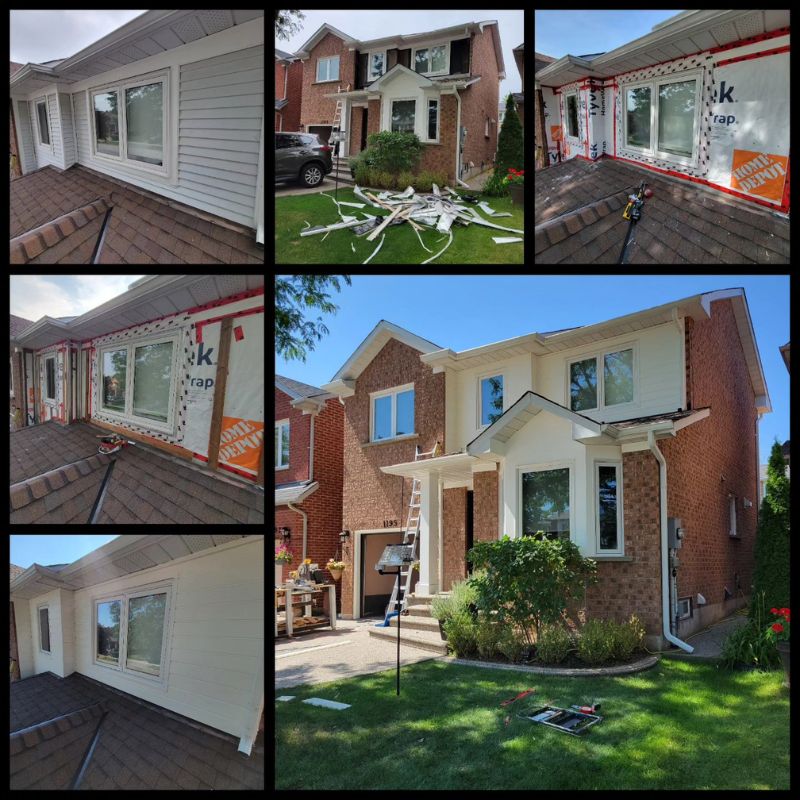 Expert siding replacement and exterior refresh in Oakville. Expert handyman contractors serving the GTA.